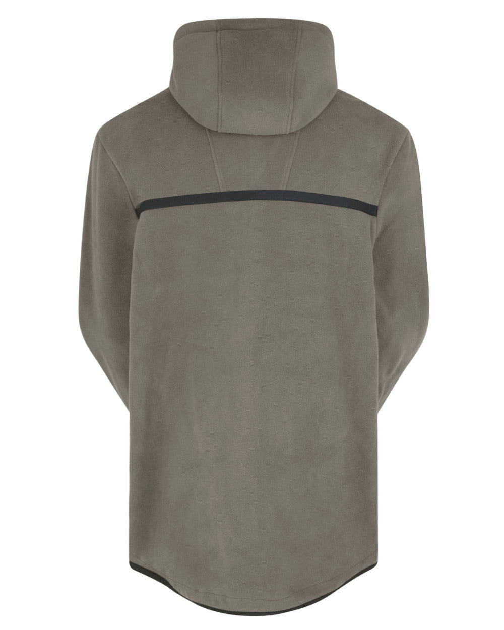 Smokey Olive Coloured Ridgeline Mens Kodiak Fleece Smock On A White Background 