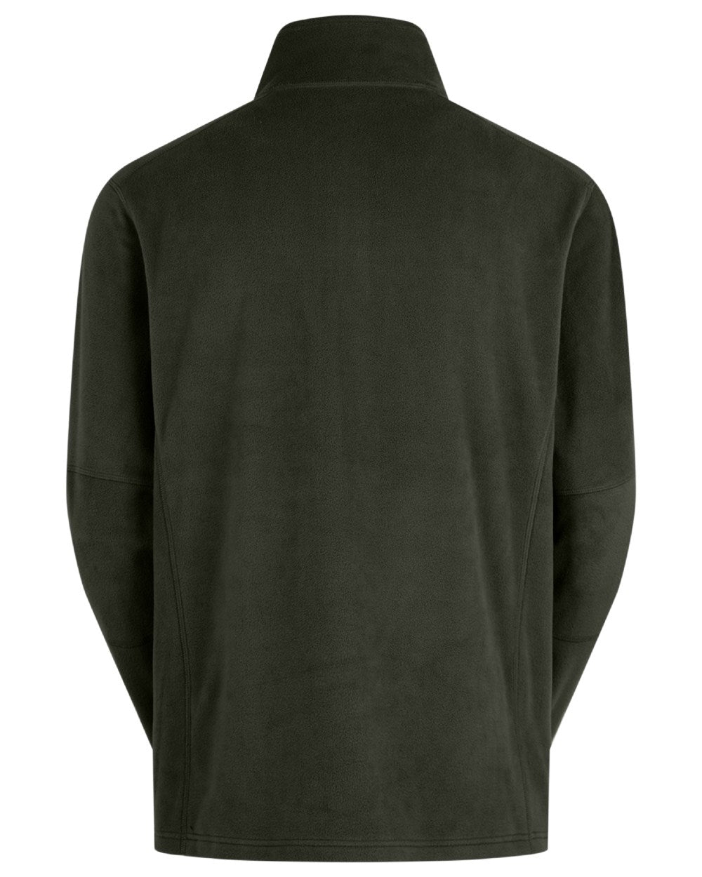 Olive Coloured Ridgeline Mens Narvik Fleece On A White Background 