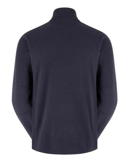 Navy Coloured Ridgeline Mens Narvik Fleece On A White Background 