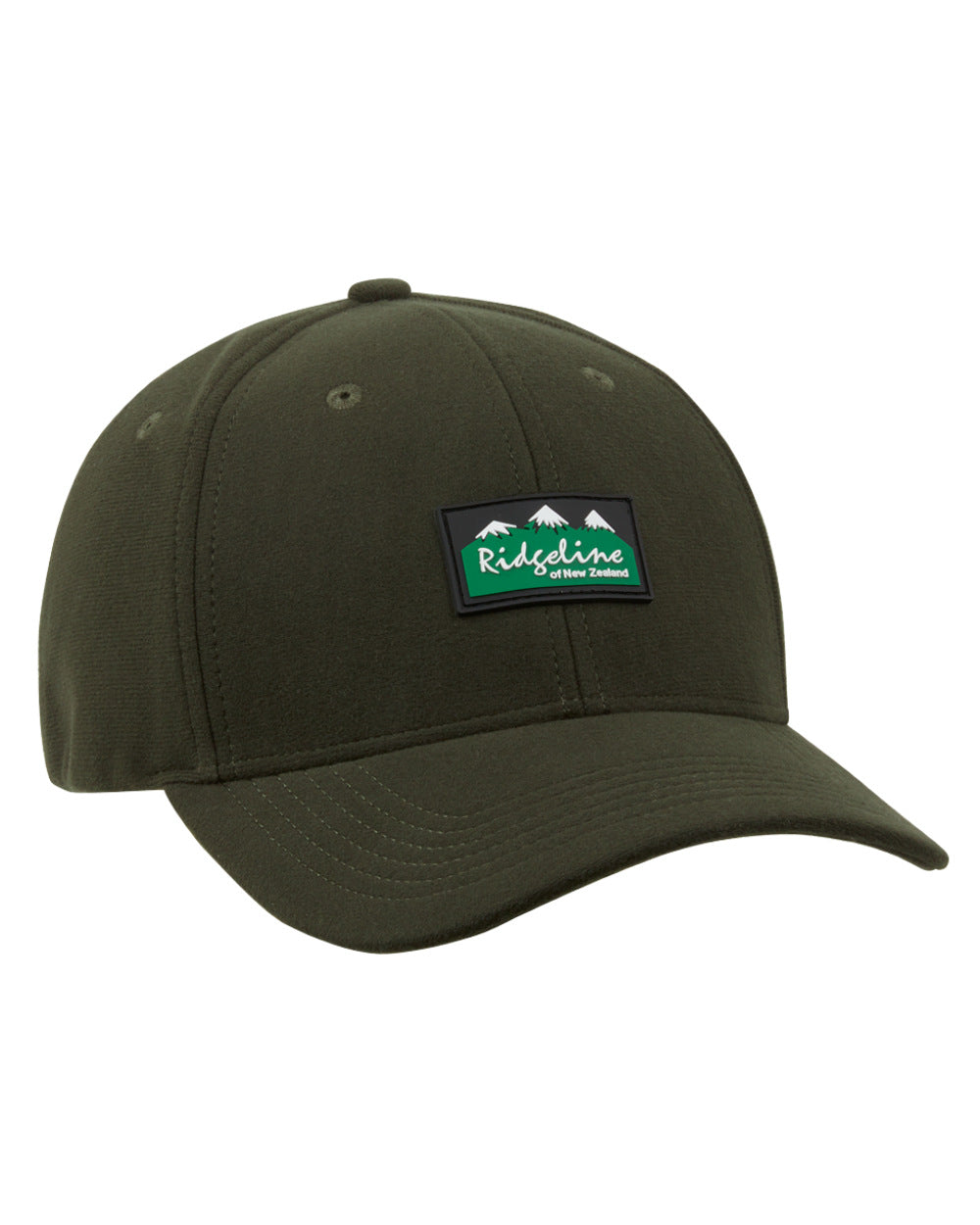 Deep Forest Coloured Ridgeline Monsoon Classic Cap on white background 