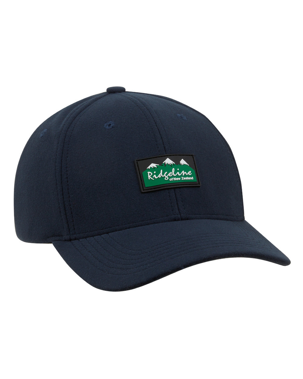 Navy Coloured Ridgeline Monsoon Classic Cap On A White Background 