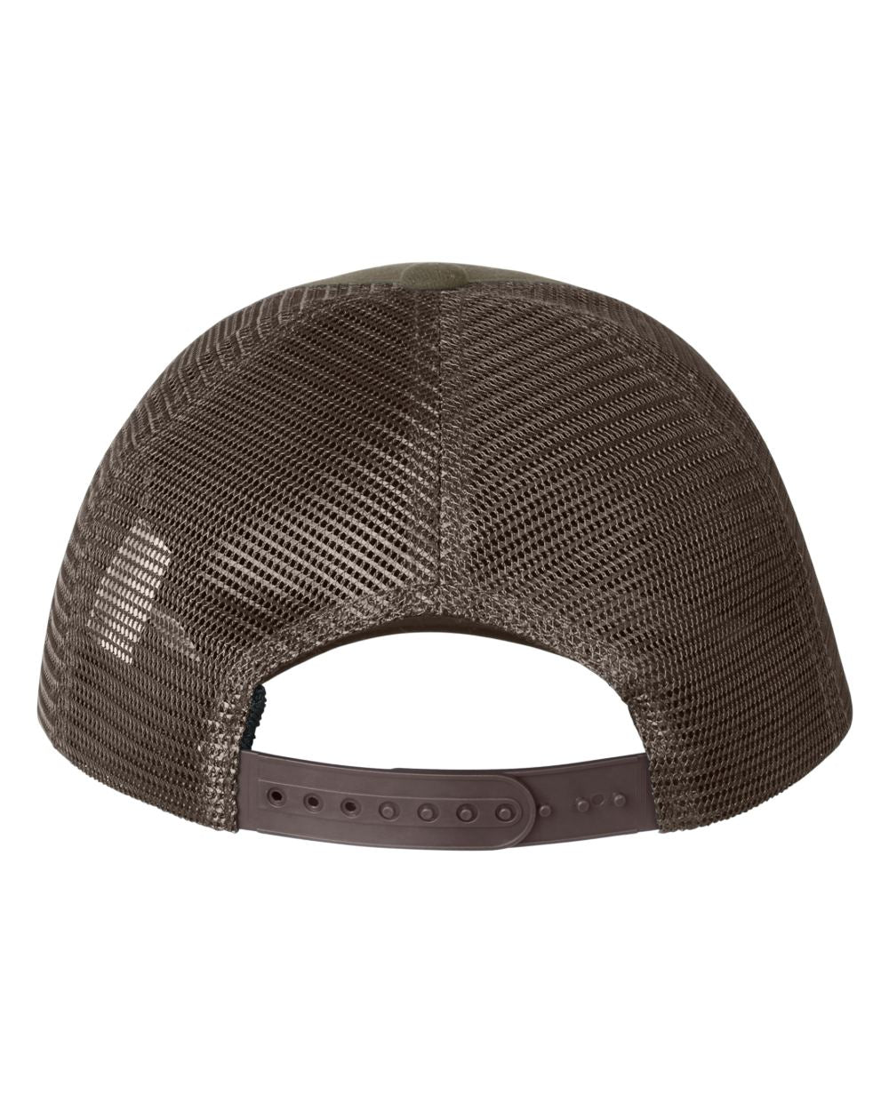 Bark Coloured Ridgeline Monsoon Trucker Cap on white background  