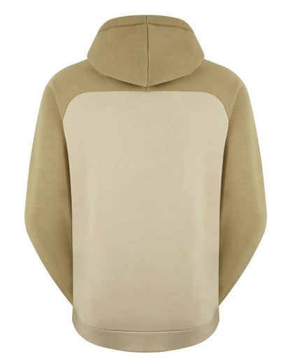 Teak Coloured Ridgeline North Island Hoodie on white background 