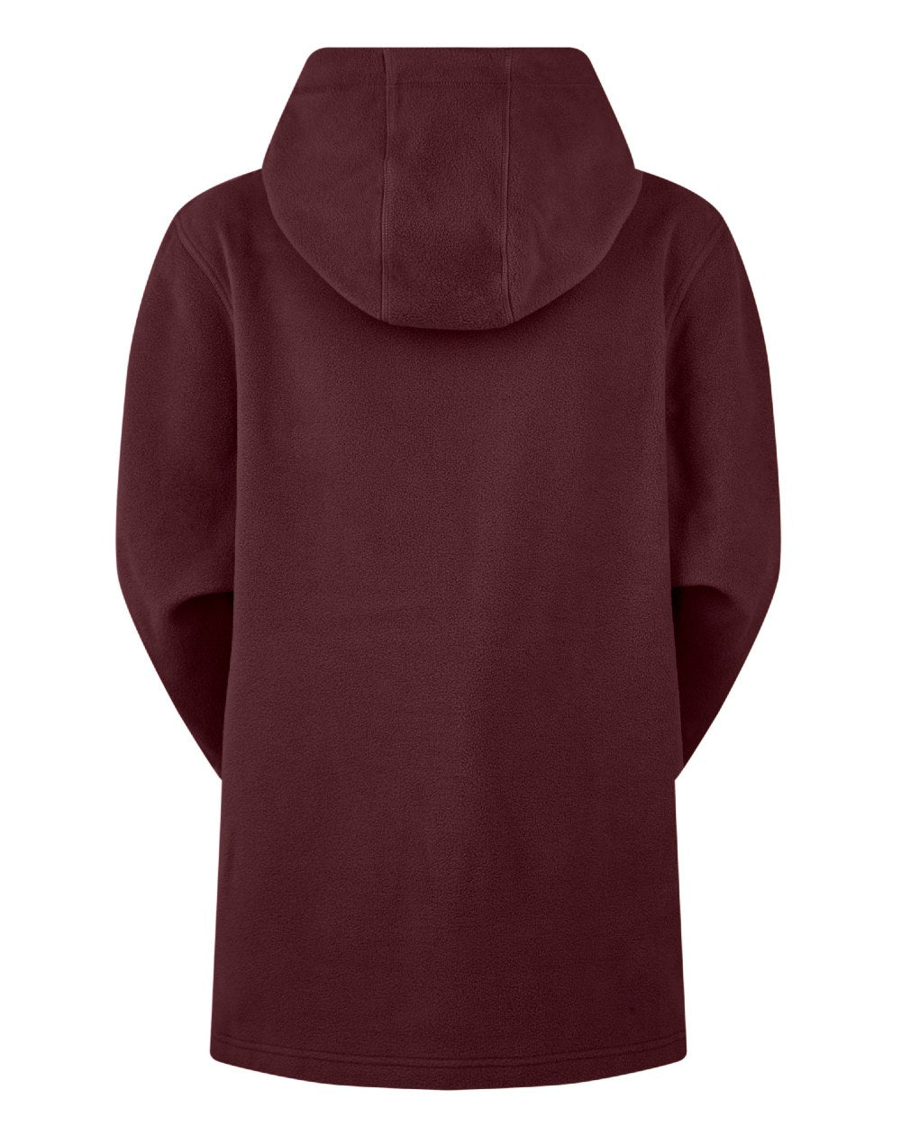 Winter Berry Coloured Ridgeline Womens Ballistic Hoodie On A White Background 