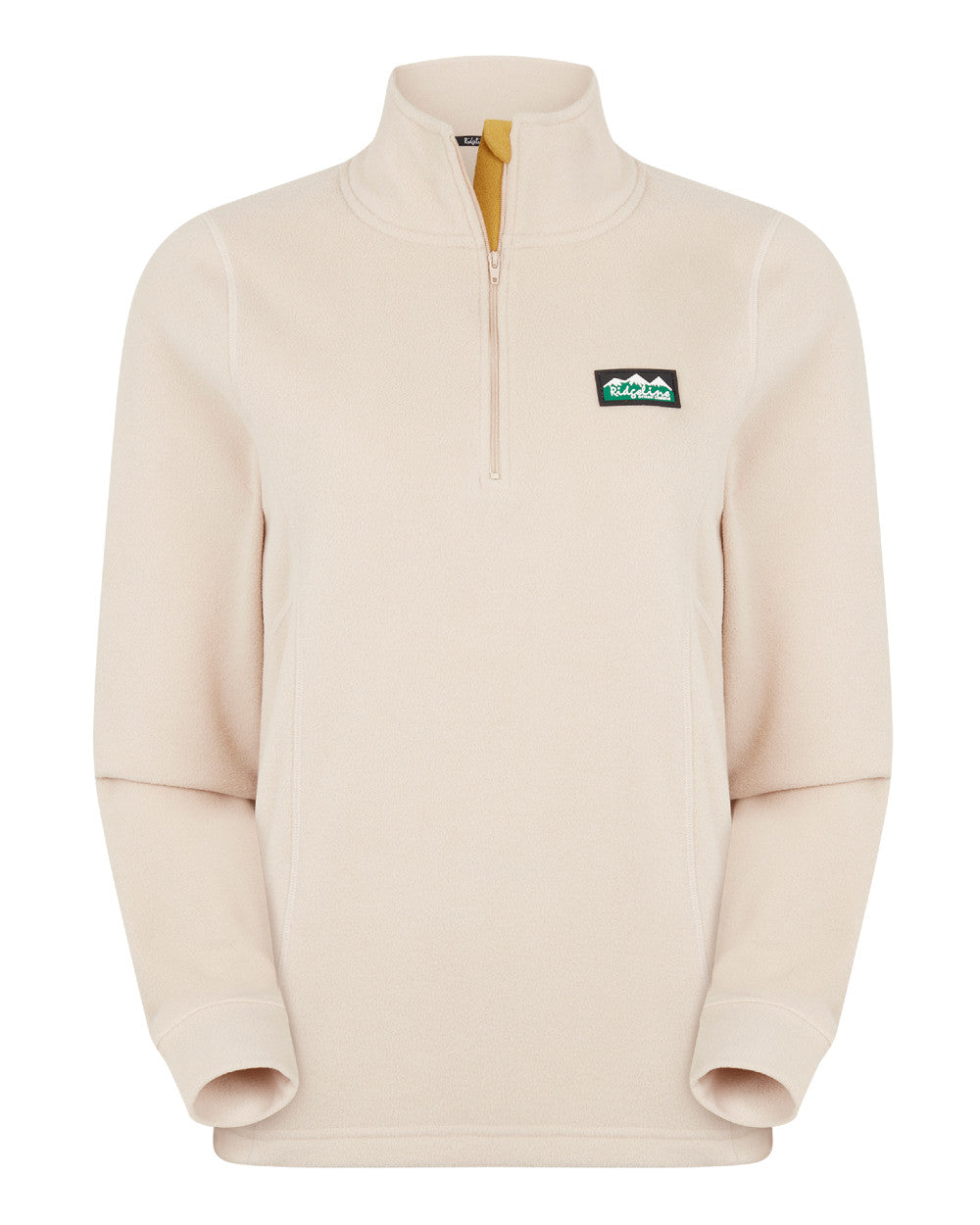 Mushroom Coloured Ridgeline Womens Narvik Fleece On A White Background 