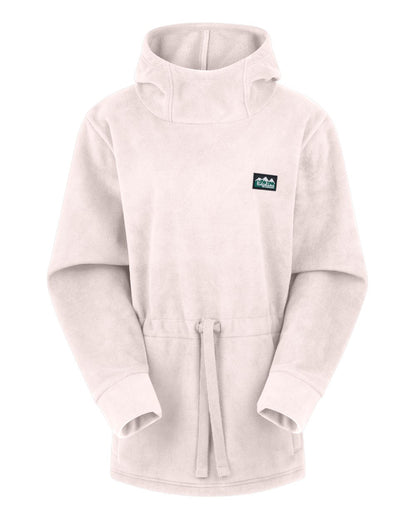 Mushroom Coloured Ridgeline Womens Salt Marsh Fleece Smock On A White Background 