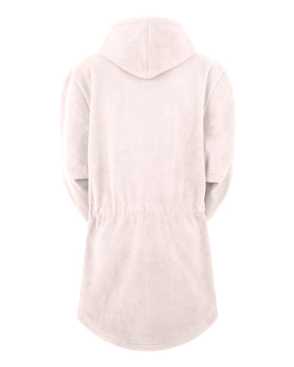 Mushroom Coloured Ridgeline Womens Salt Marsh Fleece Smock On A White Background 