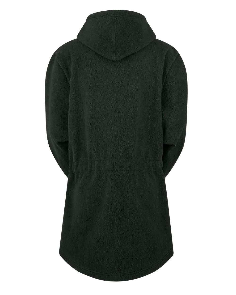 Olive Coloured Ridgeline Womens Salt Marsh Fleece Smock On A White Background 