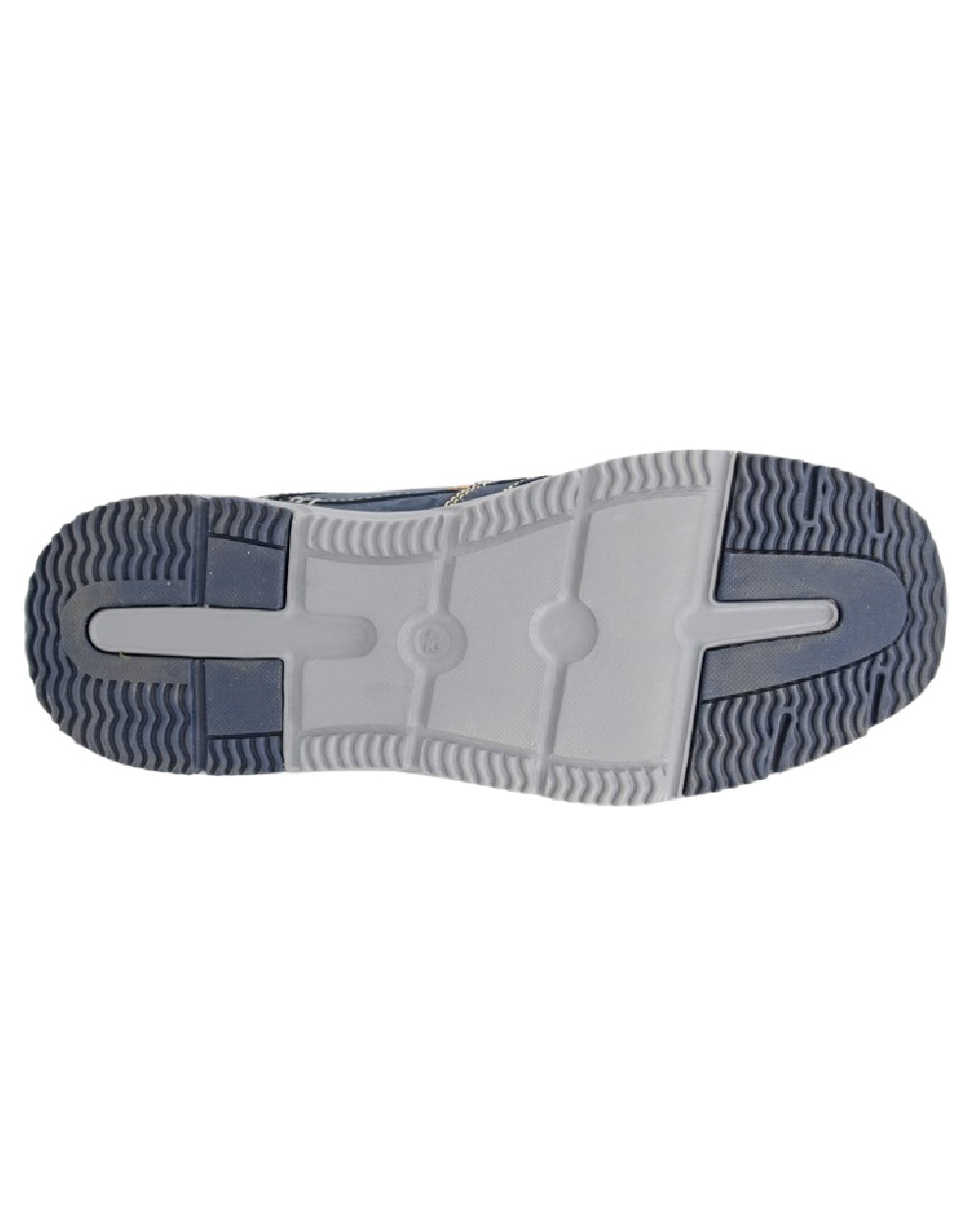 Navy Coloured Roamers Mens 3 Eyelet Leisure Shoes on White Background
