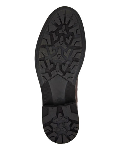 Brown Coloured Roamers Mens Twin Gusset Jodphur Boots on White Background
