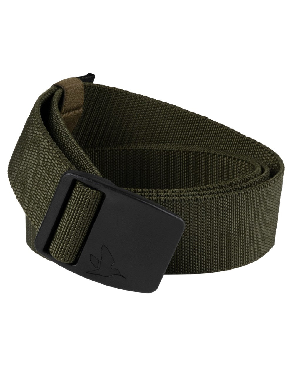 Pine Green Coloured Seeland Arc Belt On A White Background 