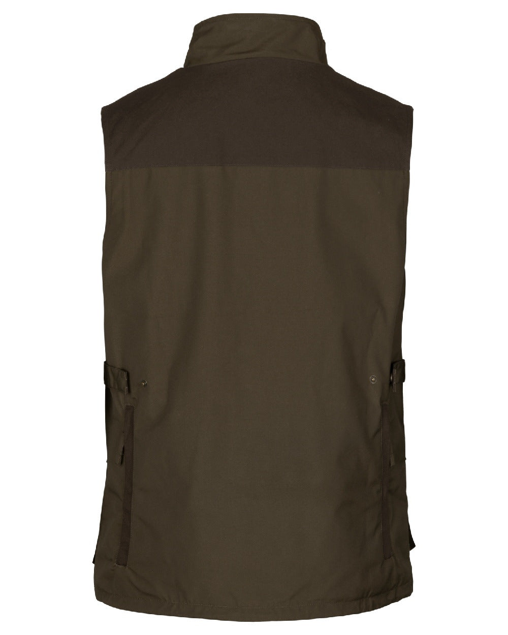 Pine Green Coloured Seeland Arden Waistcoat On A White Background