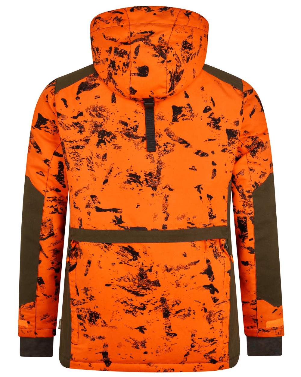 InVis Orange Blaze Coloured Seeland Helt Shield Jacket On A White Background