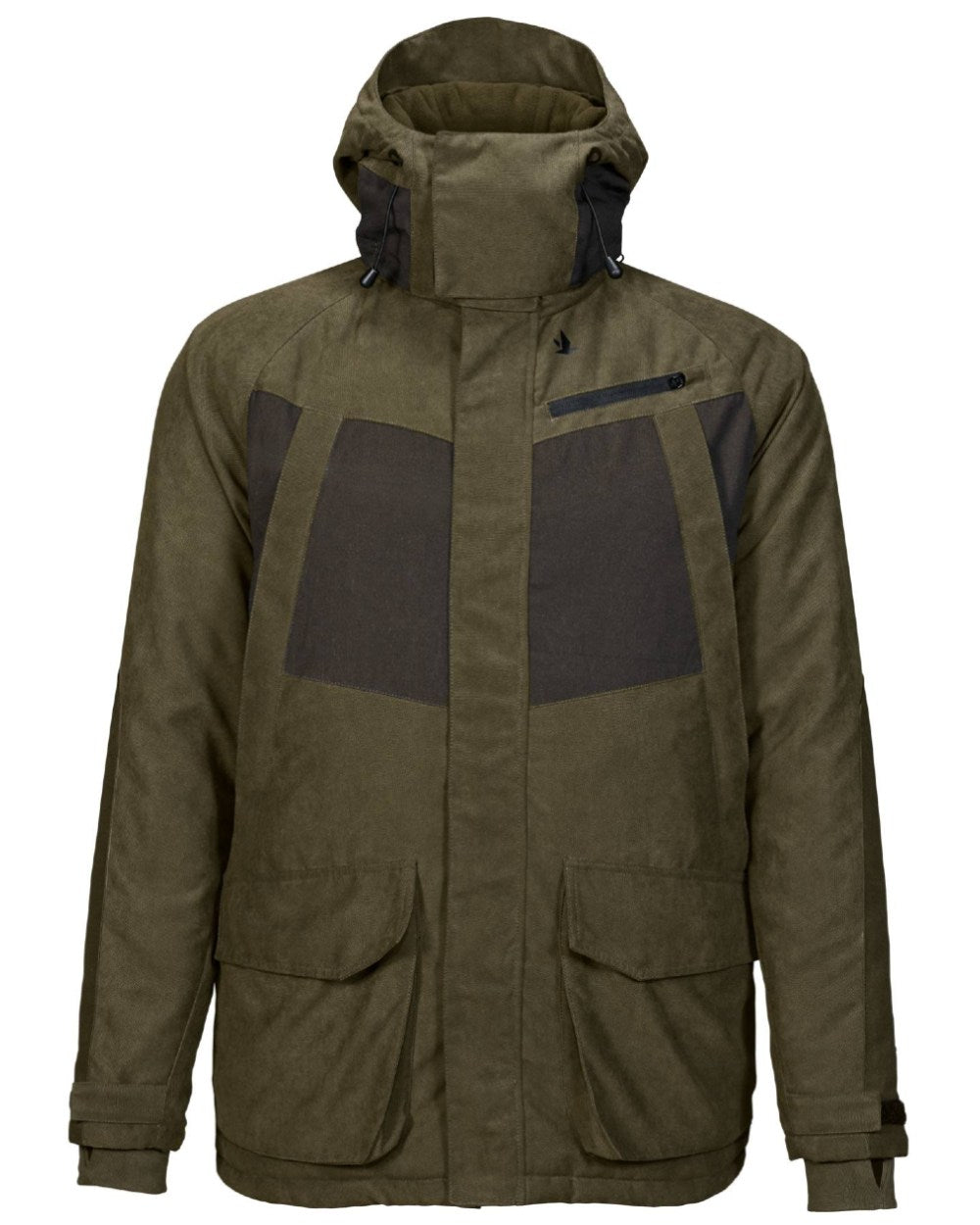 Grizzly Brown Coloured Seeland Dog Active Jacket On A White Background 