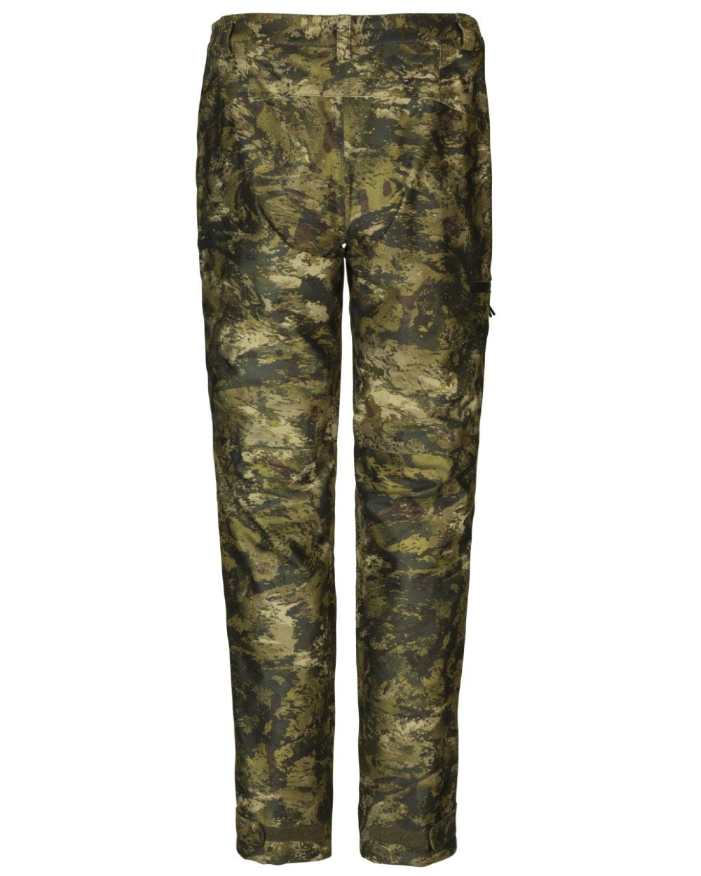 InVis Green Coloured Seeland Womens Avail Camo Trousers On A White Background