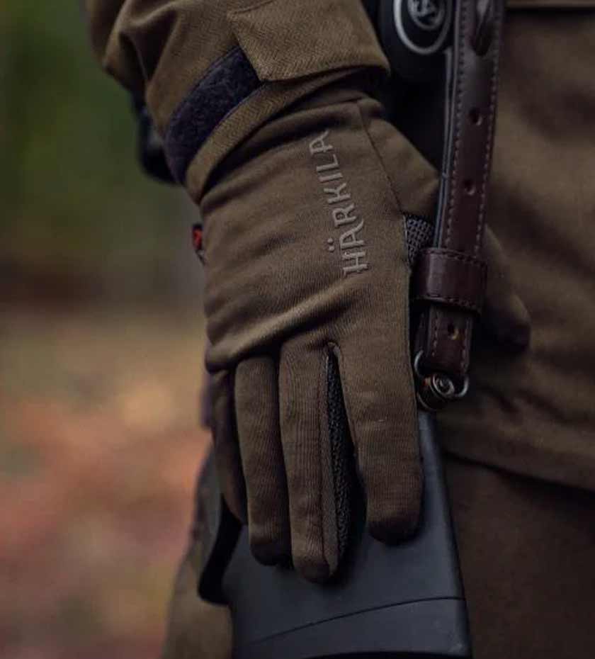 shooting gloves UK at hollands country clothing