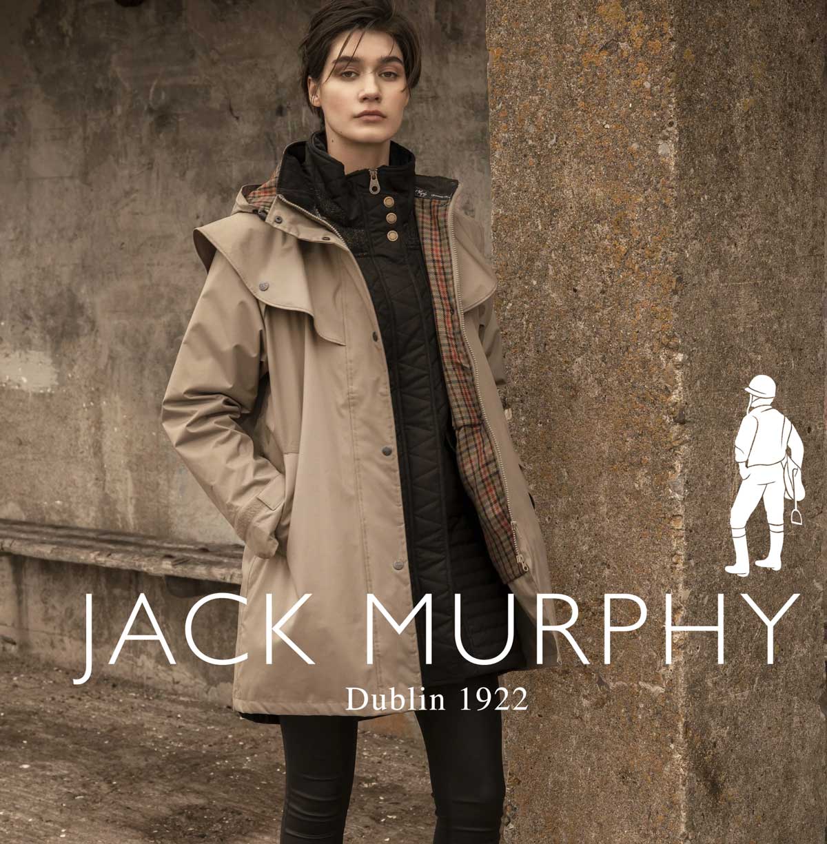 Jack Murphy Cotswold Three Quarter length Ladies Coat 