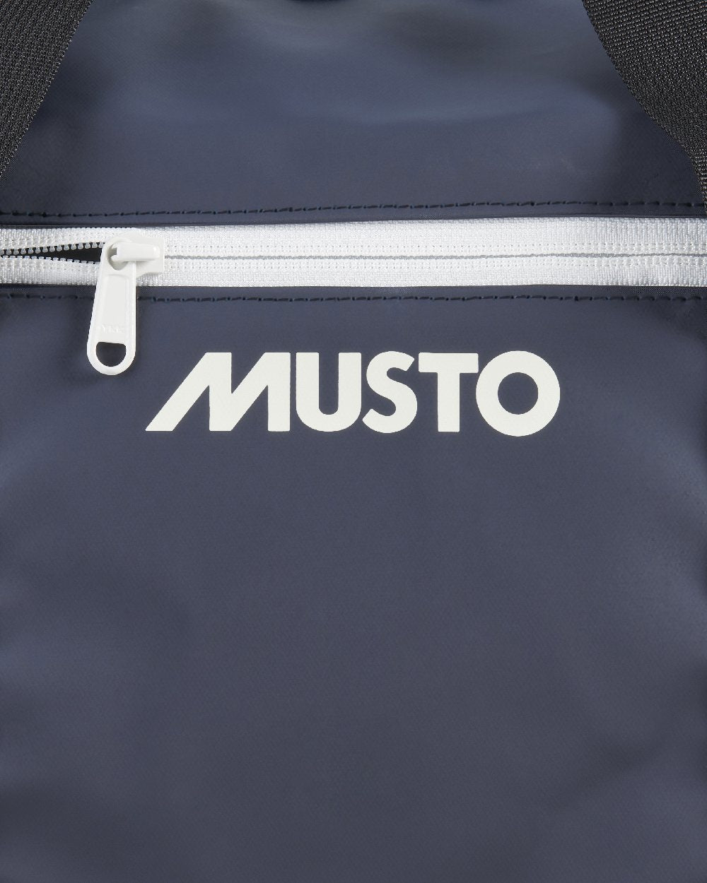 GBR Navy Coloured Musto Genoa Small Carryall on a White Background
