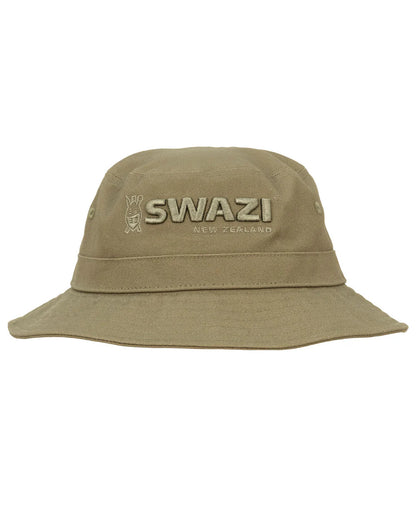 Tussock Coloured Swazi Bucket Hat On A White Background 