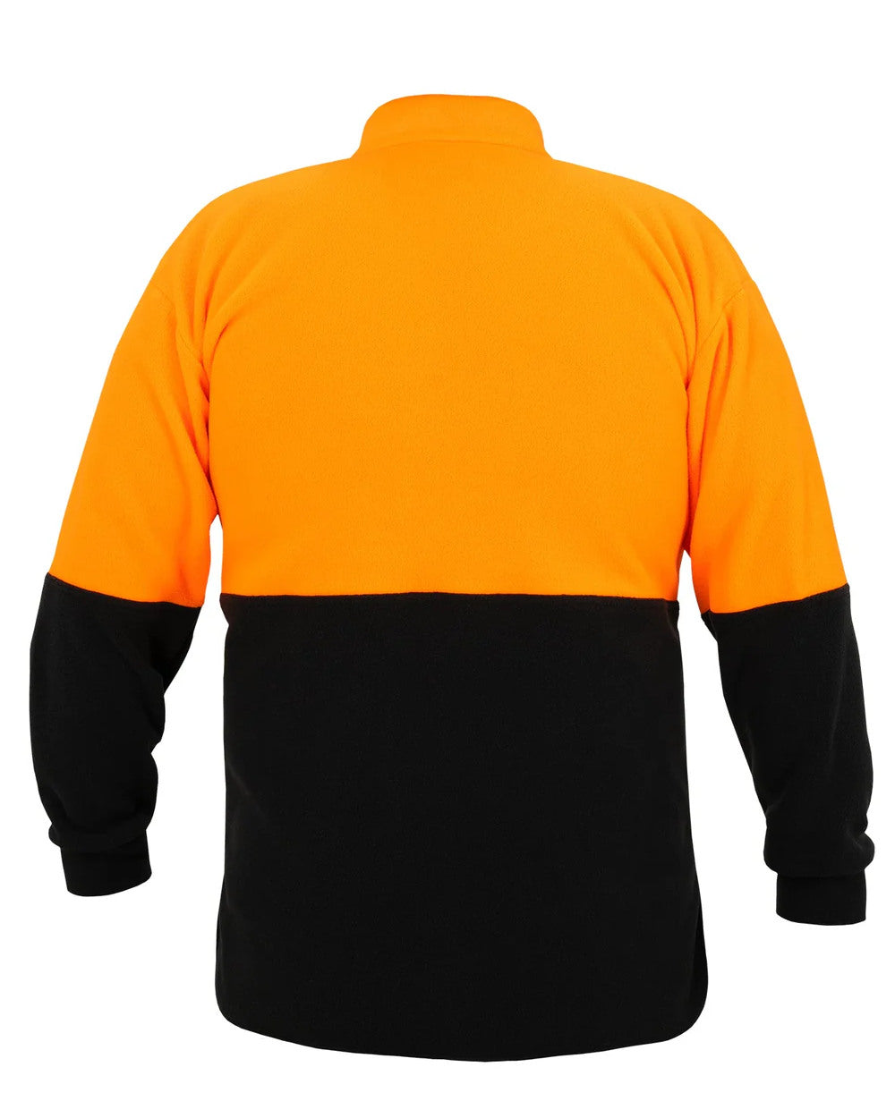 Blaze Black Coloured Swazi Hi-Vis Bush Shirt On A White Background