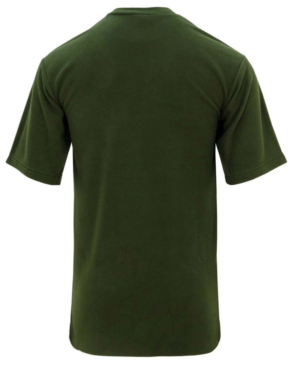 Olive Coloured Swazi Micro Top On A White Background 