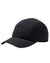 Black Coloured Tilley Hat Airflo Cap On A White Background #colour_black