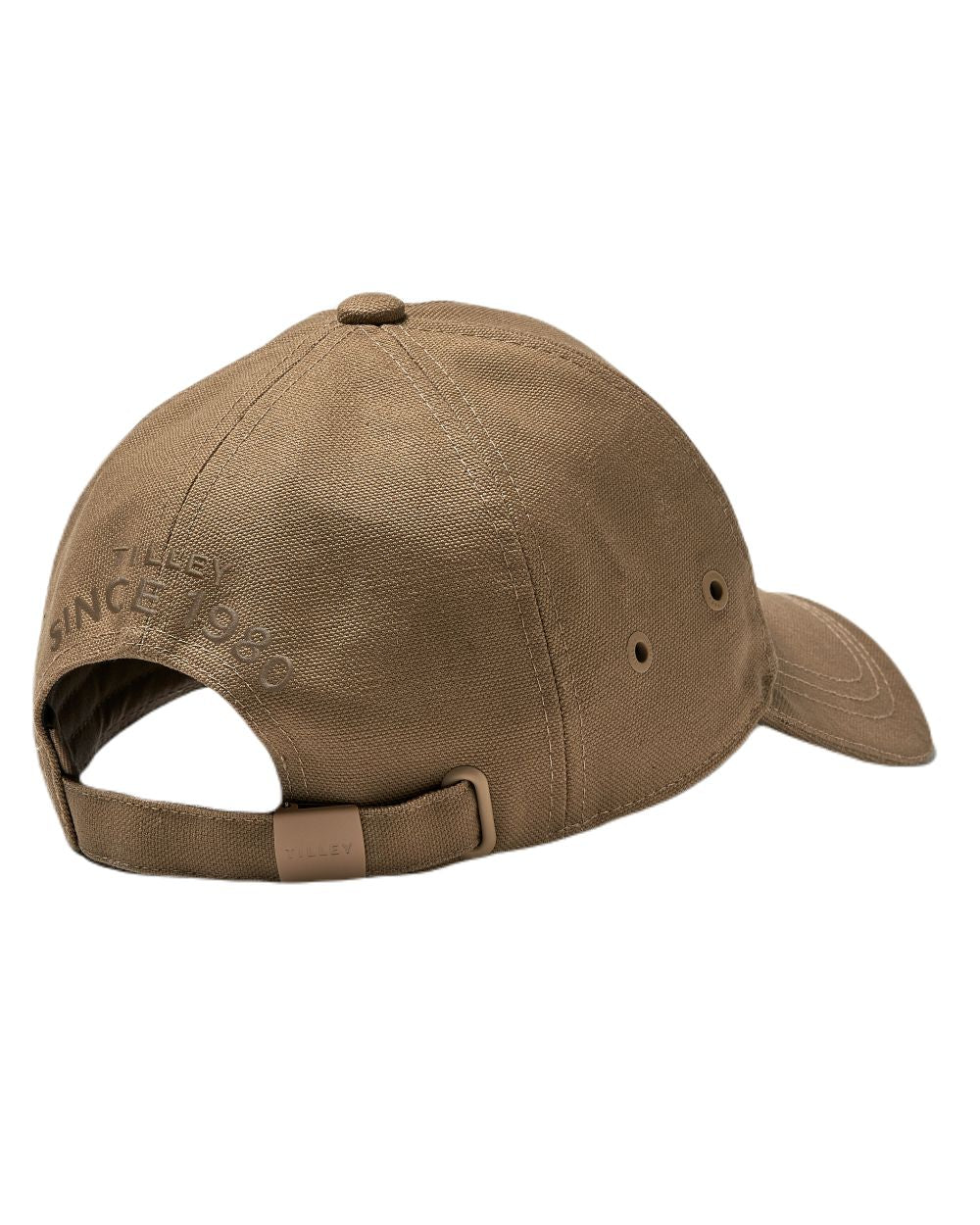 Dark Khaki Coloured Tilley Hat Heritage Cap On A White Background 