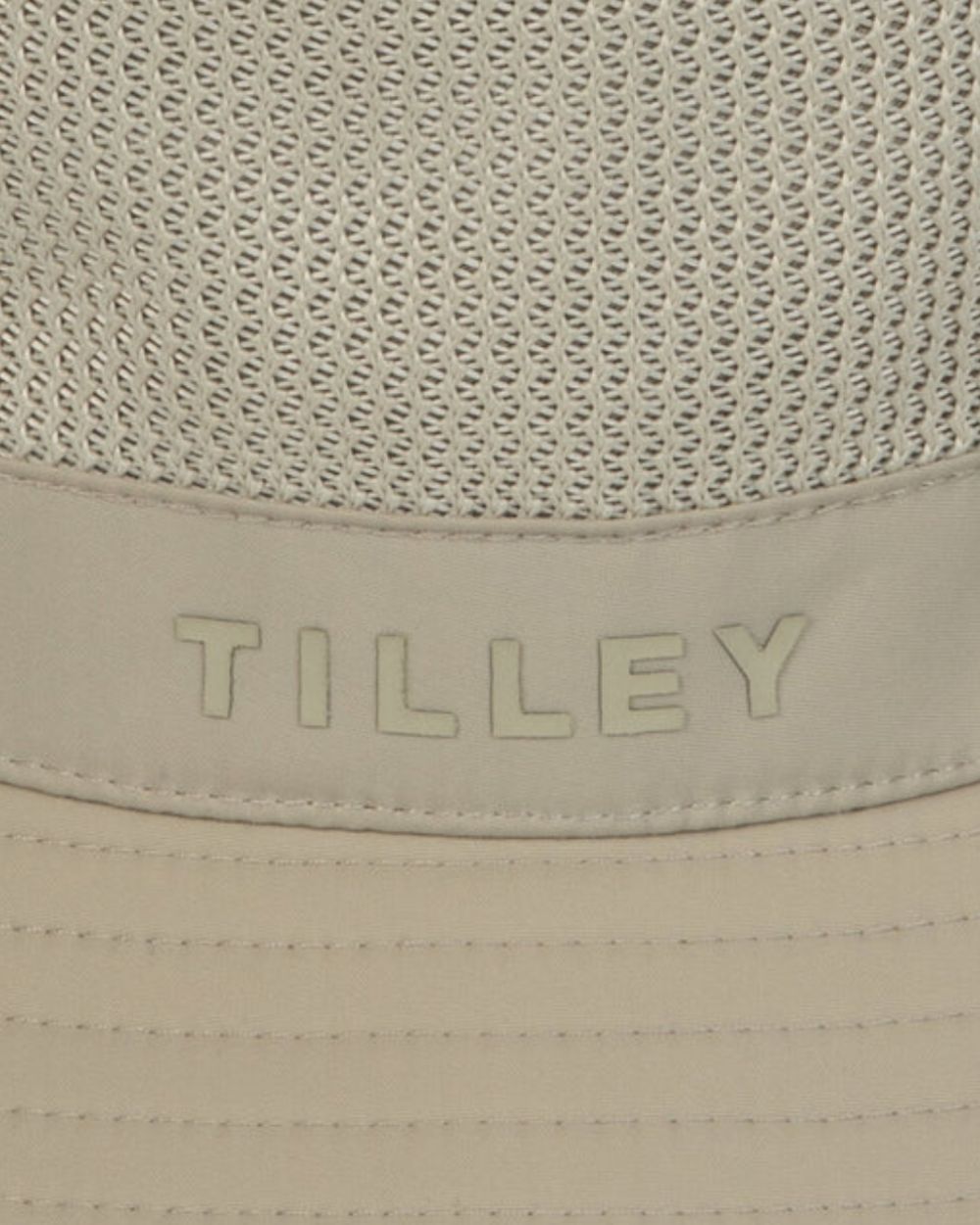 Khaki Coloured Tilley Hat LTM1 Airflo Bucket On A White Background 