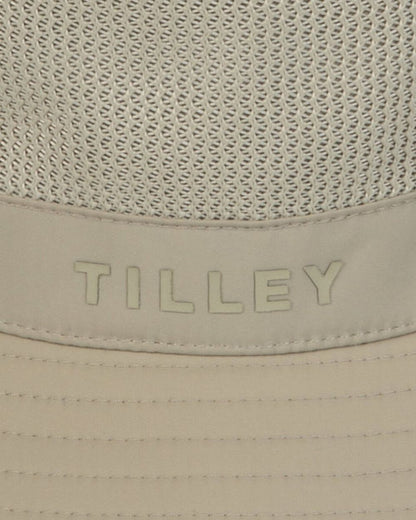 Khaki Coloured Tilley Hat LTM1 Airflo Bucket On A White Background 