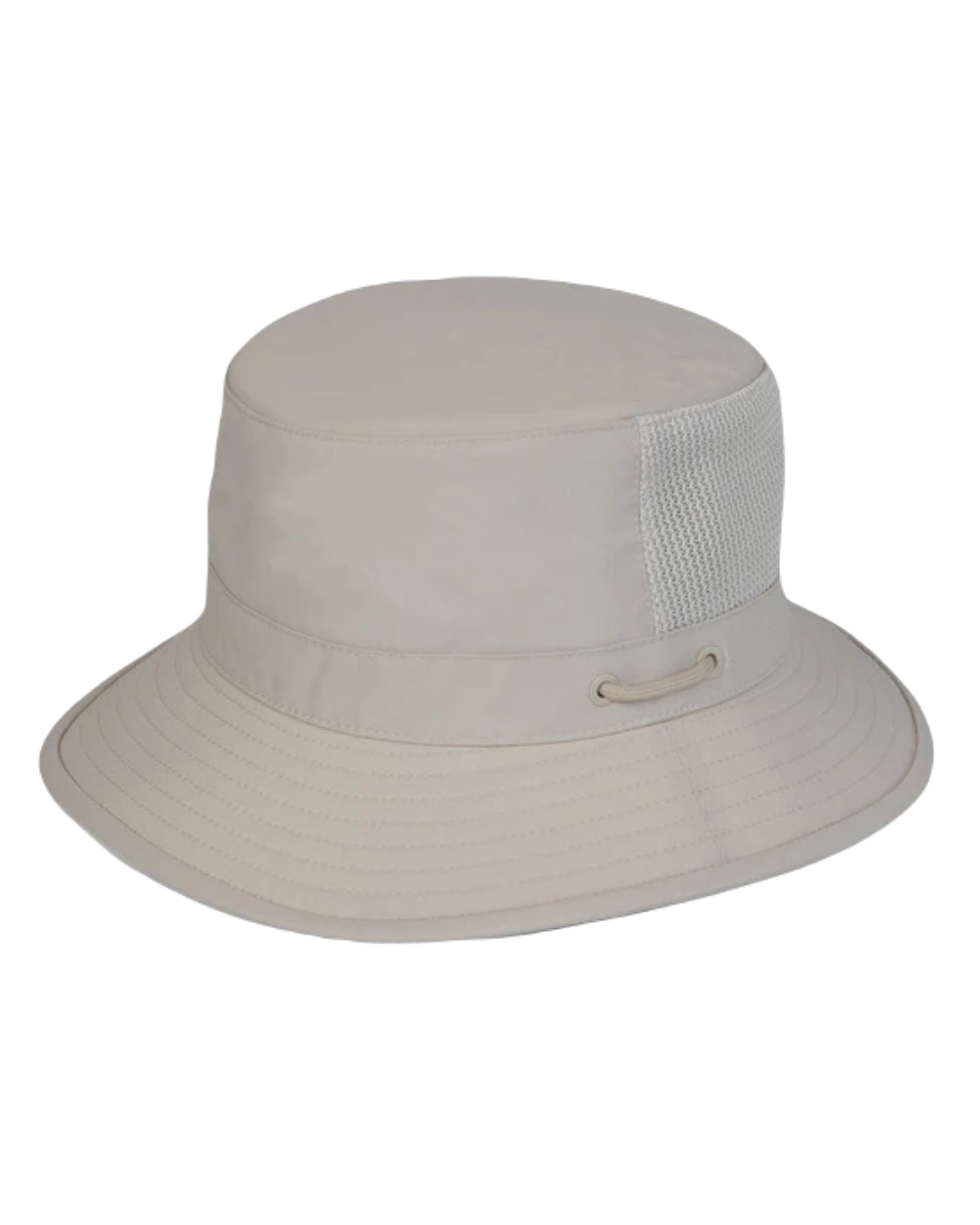Light Stone Coloured Tilley Hat LTM1 Airflo Bucket On A White Background 