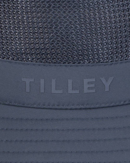 Midnight Navy Coloured Tilley Hat LTM1 Airflo Bucket On A White Background 