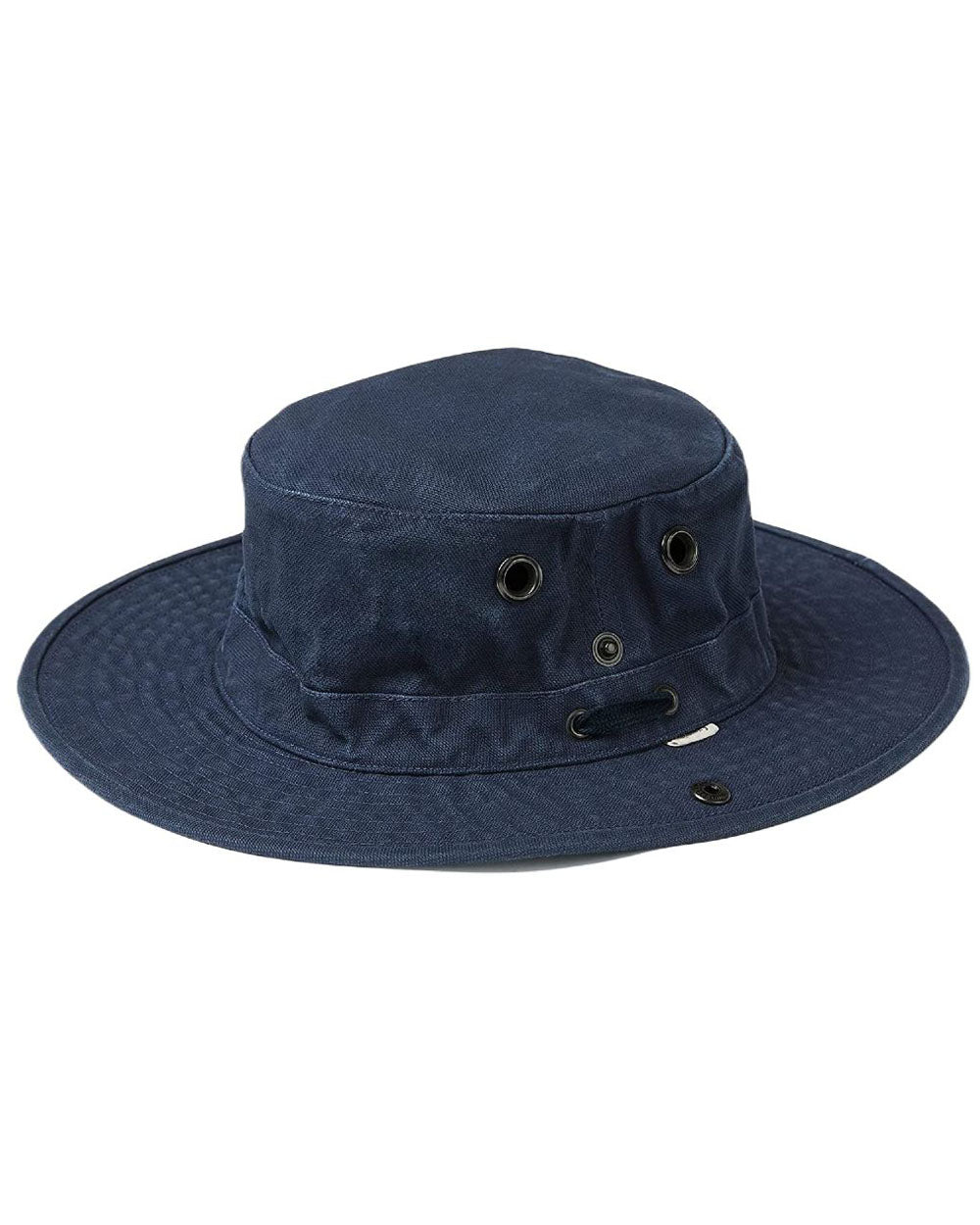 Dark Navy coloured Tilley T3 Wanderer Hat on White background 