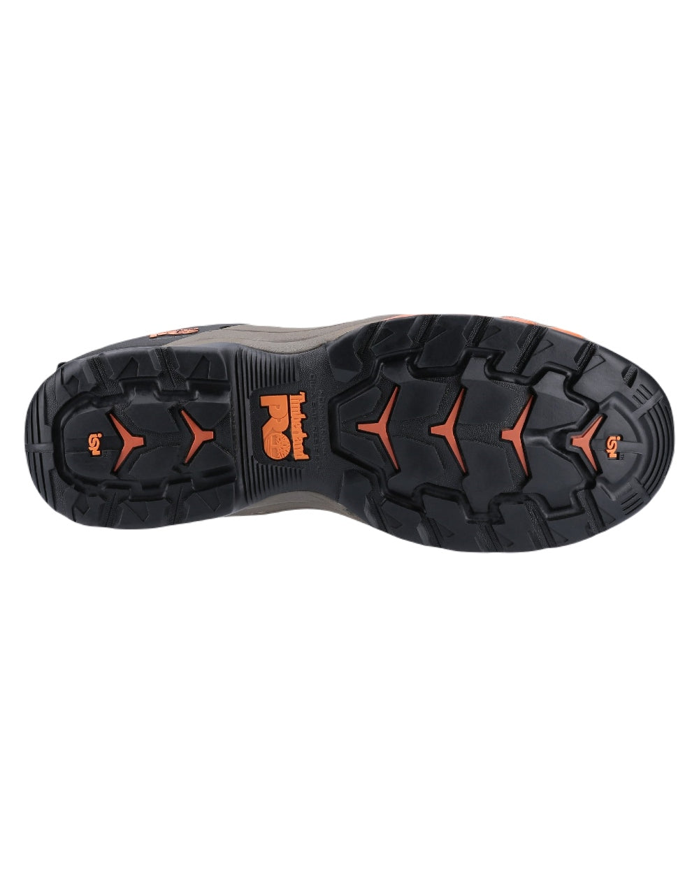 Brown Orange Coloured Timberland Pro Mens Hypercharge Composite Safety Toe Work Boots 2.0 on White Background
