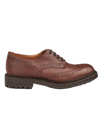 Brown Zug Coloured Trickers Ilkley Commando Sole Country Shoe On A White Background 