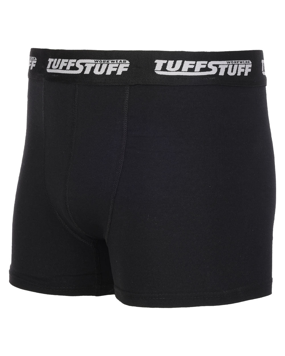 Black coloured TuffStuff Elite Boxers on White Background