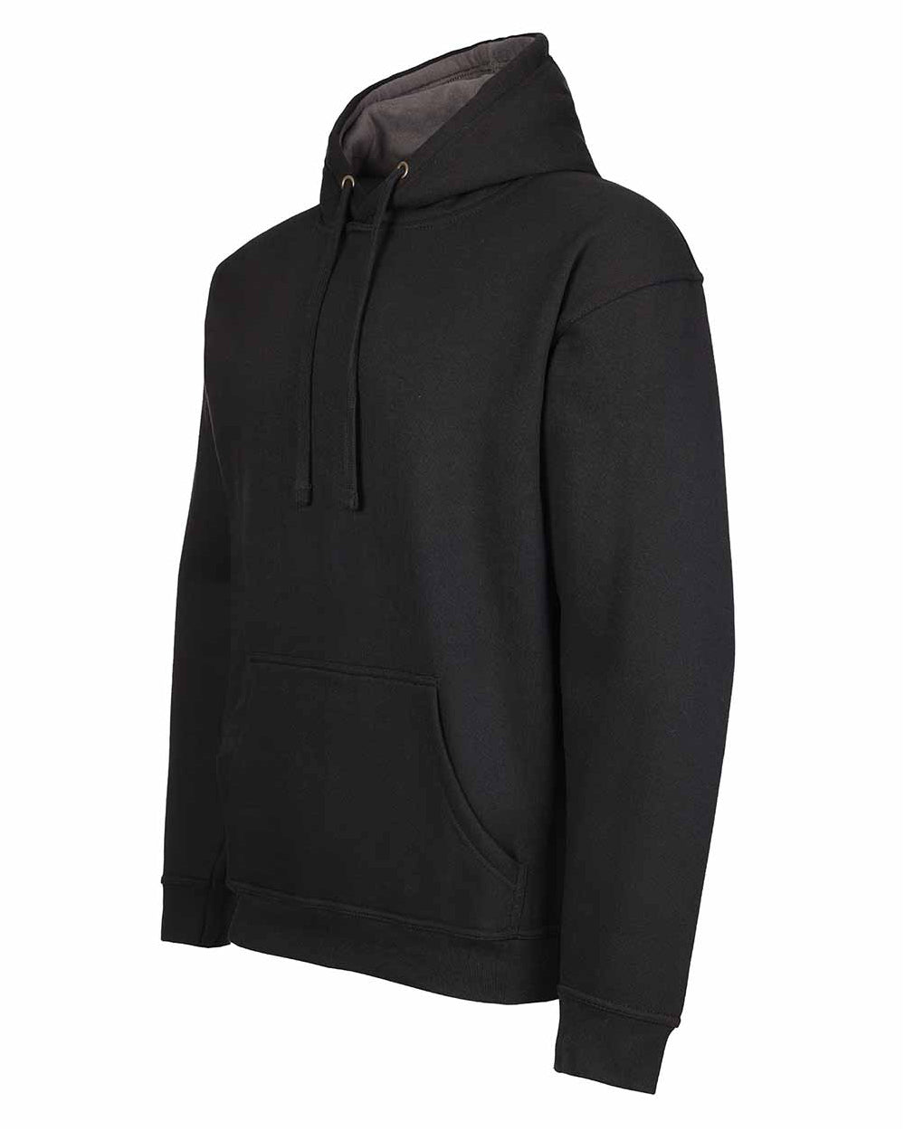 Black Coloured TuffStuff Hendon Hoodie On A White Background 