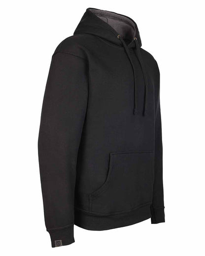 Black Coloured TuffStuff Hendon Hoodie On A White Background 