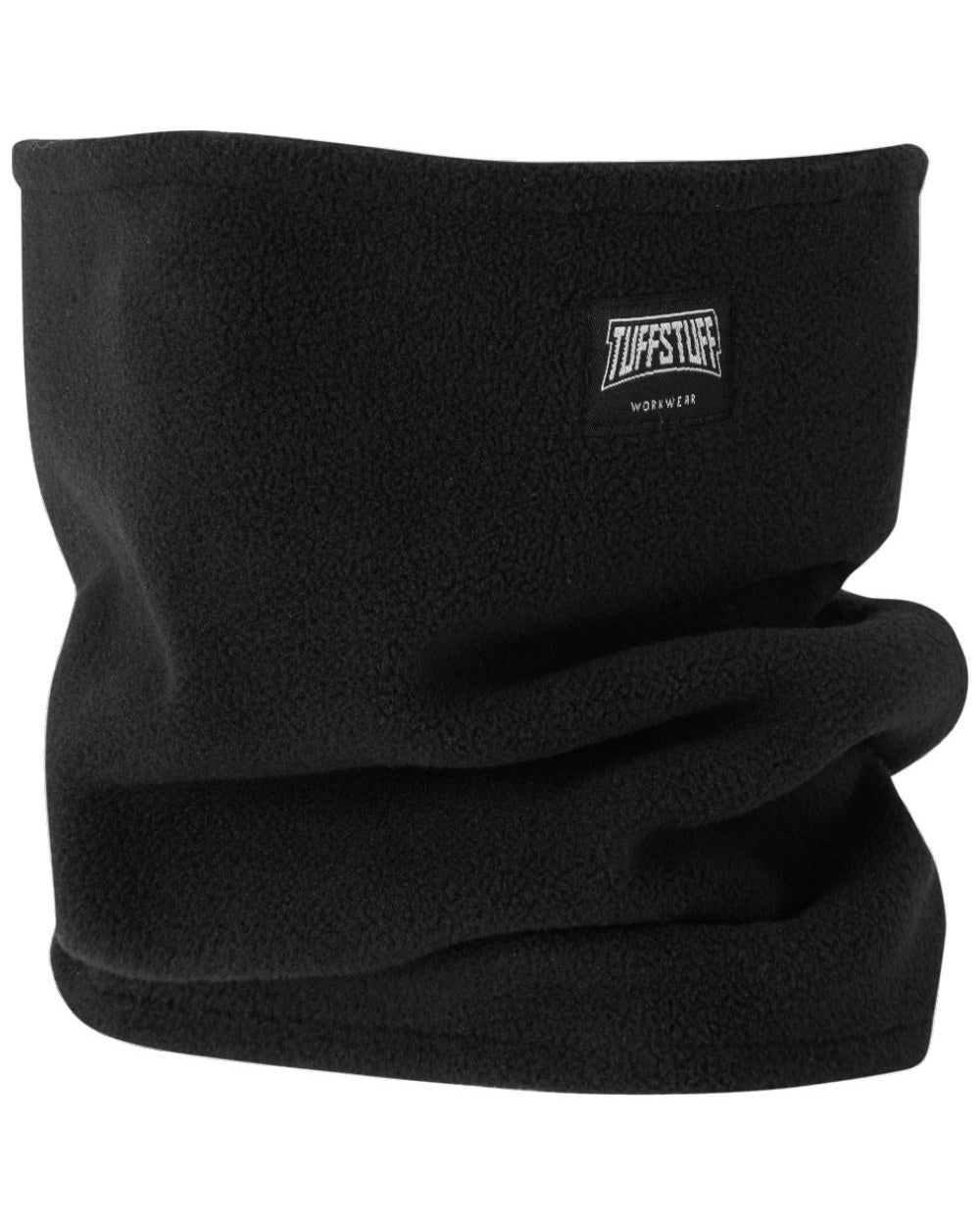 Black Coloured TuffStuff Pro Neck Warmer On A White Background