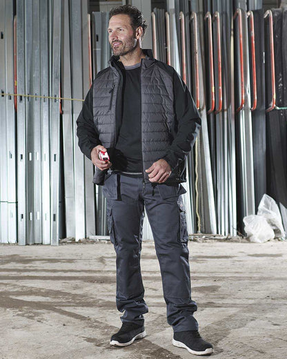 Grey Coloured TuffStuff Snape Jacket On A Warehouse Background 