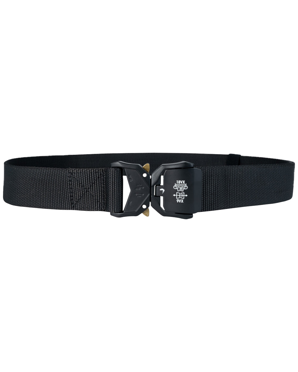 Black coloured Viper Fast Belt on White Background 