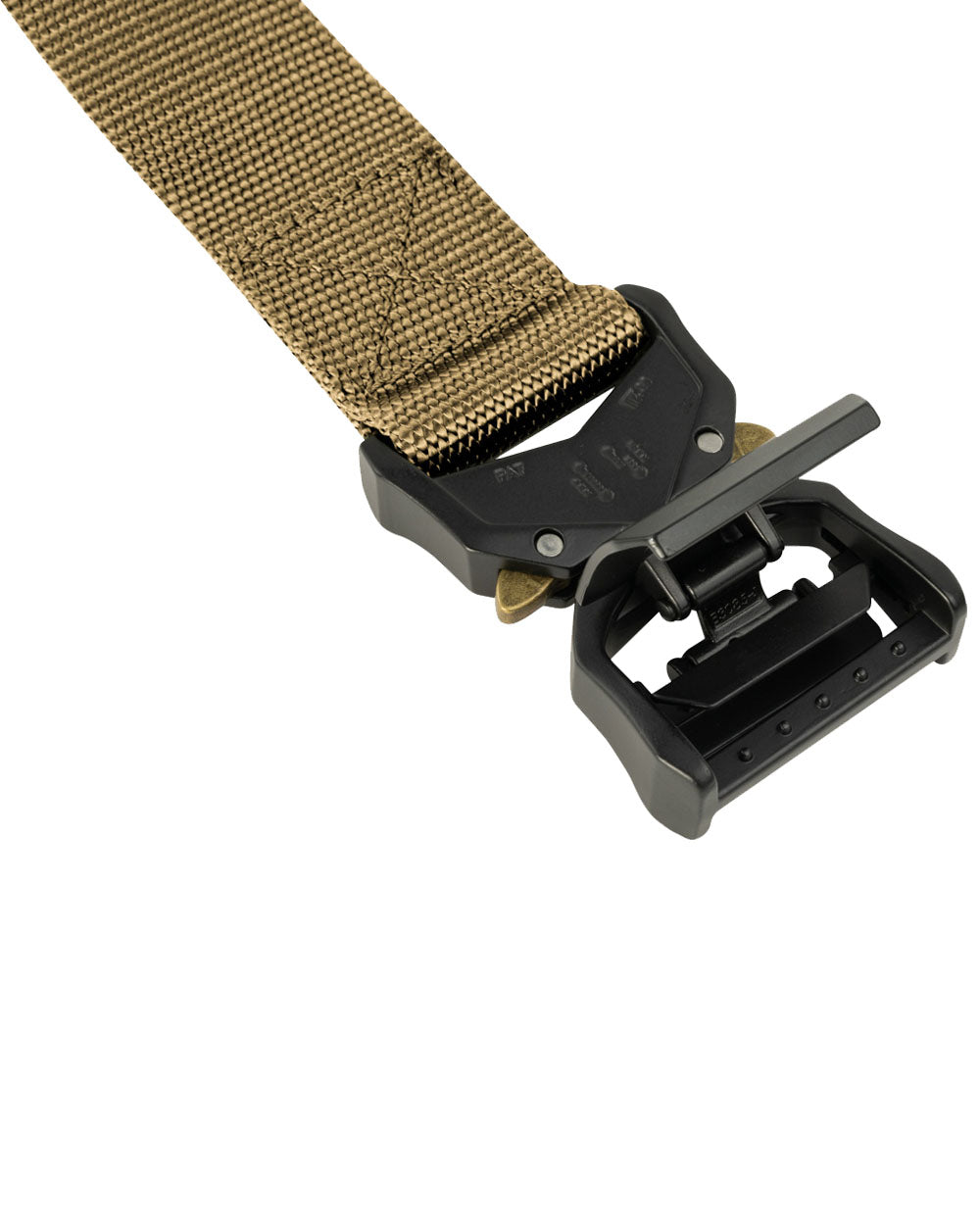 Coyote coloured Viper Fast Belt on White Background 