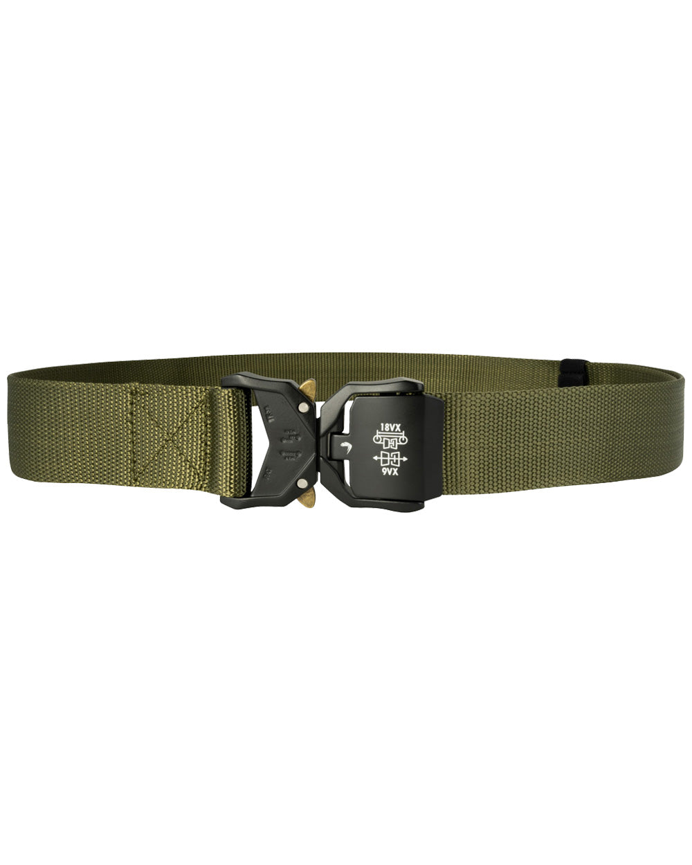 Green coloured Viper Fast Belt on White Background 