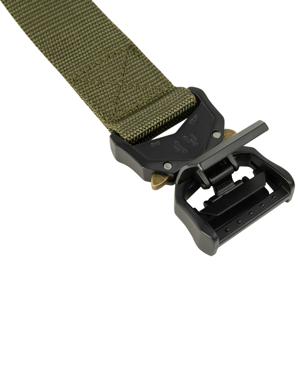 Green coloured Viper Fast Belt on White Background 