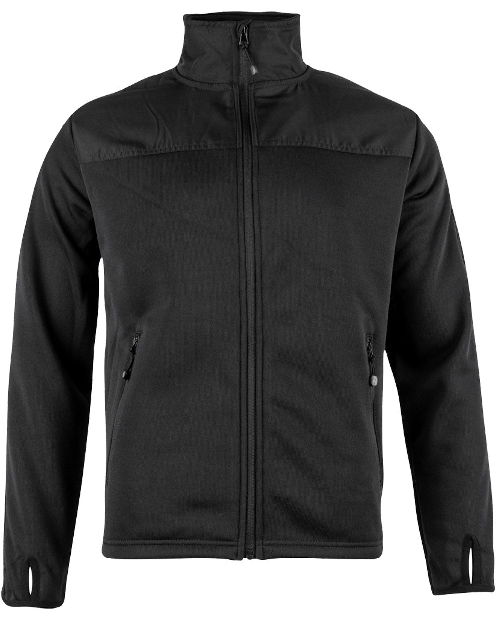 Black coloured Viper Gen 2 Spec Ops Fleece Jacket on White background 