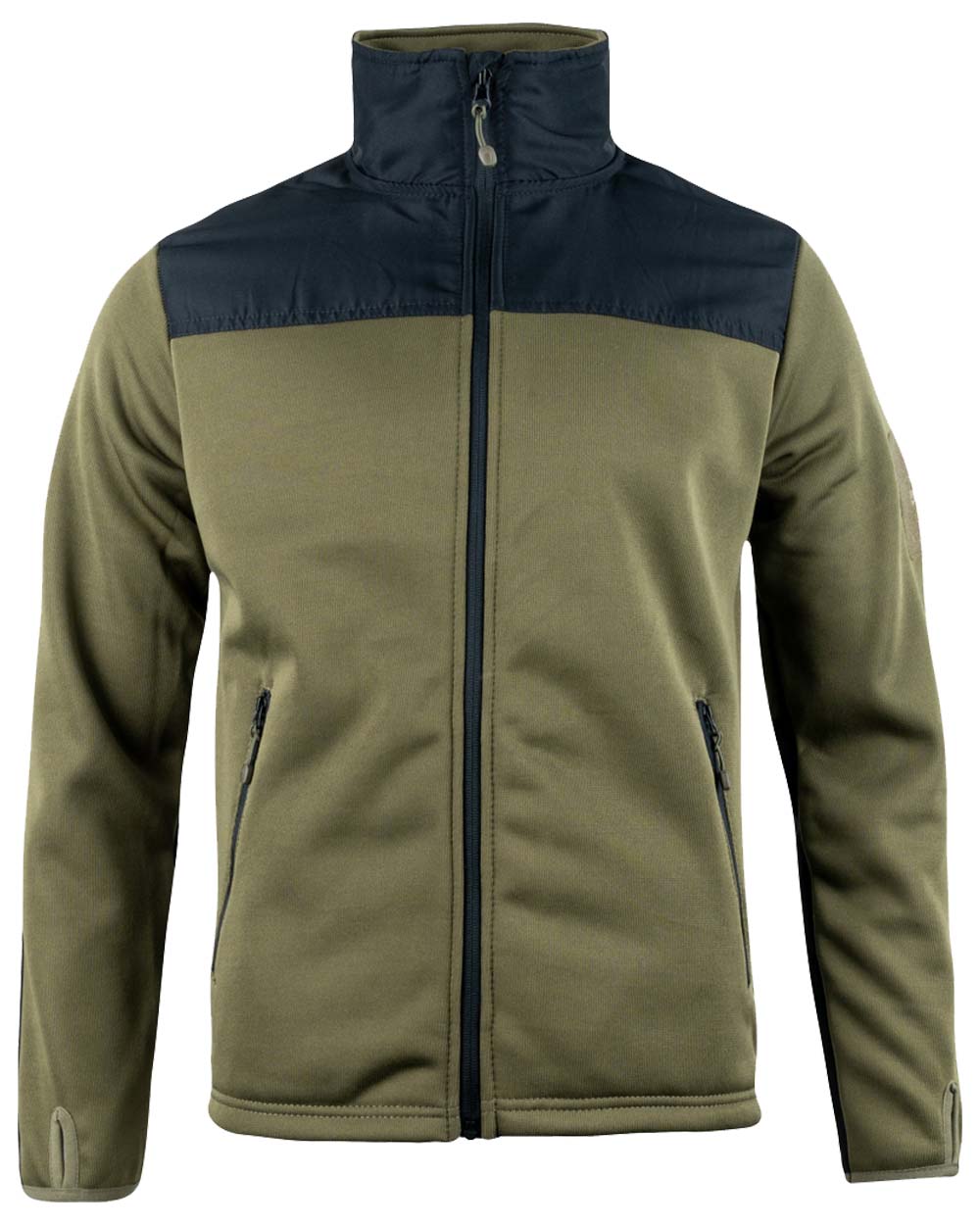 Green coloured Viper Gen 2 Spec Ops Fleece Jacket on White background 