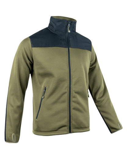 Green coloured Viper Gen 2 Spec Ops Fleece Jacket on White background 