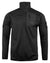 Black coloured Viper Tech Mid Layer Fleece Top on White background #colour_black