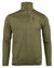 Green coloured Viper Tech Mid Layer Fleece Top on White background #colour_green