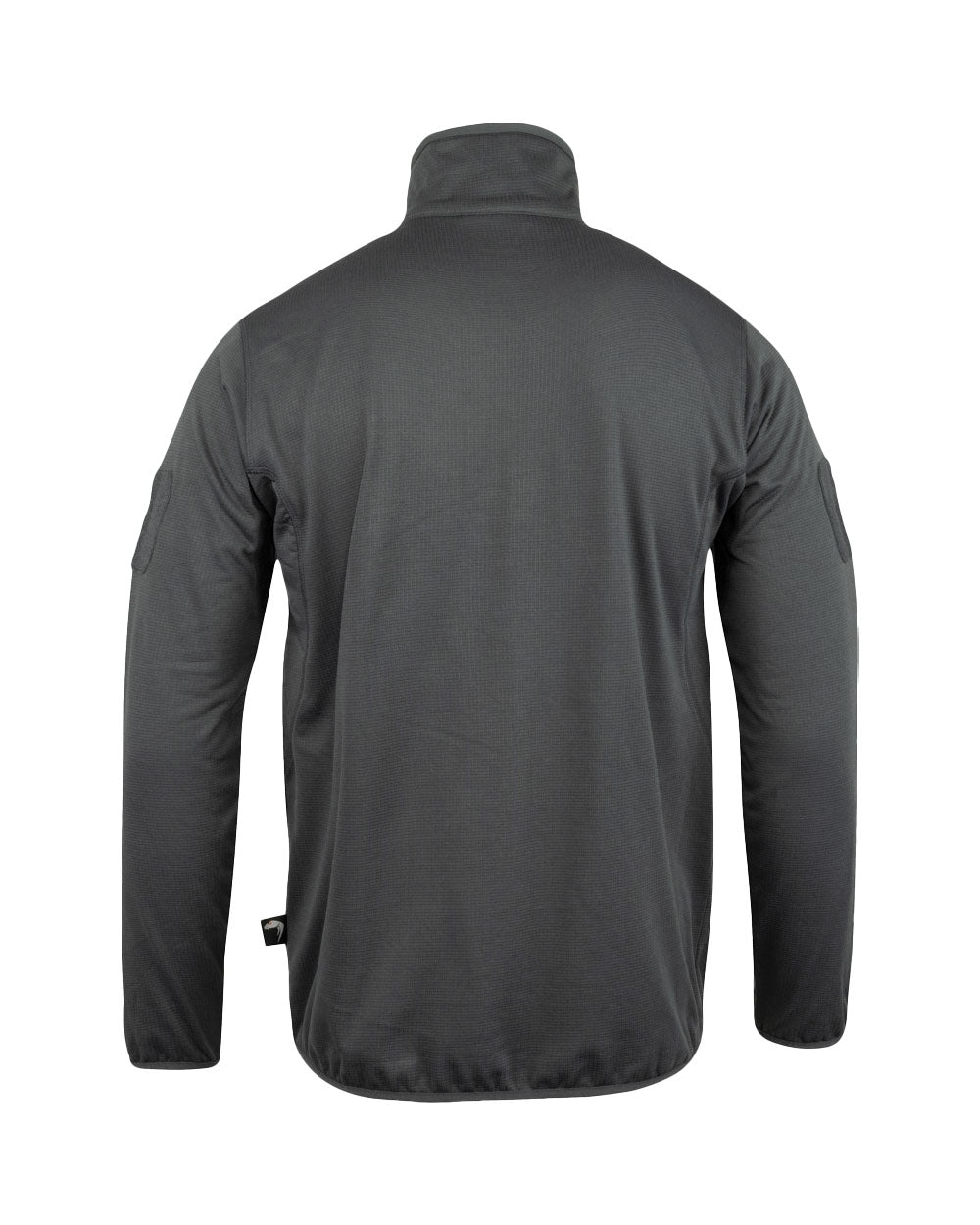 Titanium coloured Viper Tech Mid Layer Fleece Top on White background 