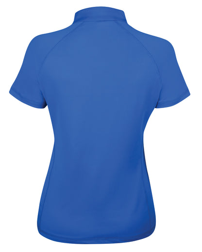 Royal Blue Coloured WeatherBeeta Prime Short Sleeve Top On A White Background 